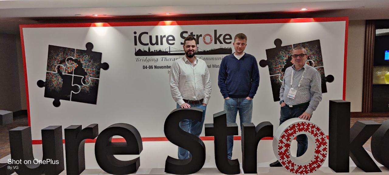 Члени УТІМ на конгресі iCureStroke 2021, що відбувся у Стамбулі 4 – 6 листопада