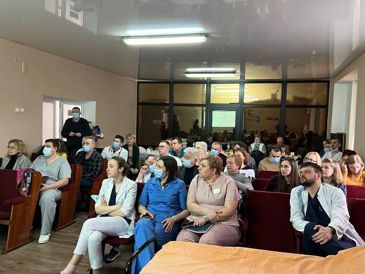 17 та 18 лютого були проведені симуляційні тренінги «Менеджмент гострого інсульту» для українських лікарень у Ковелі та Рівному